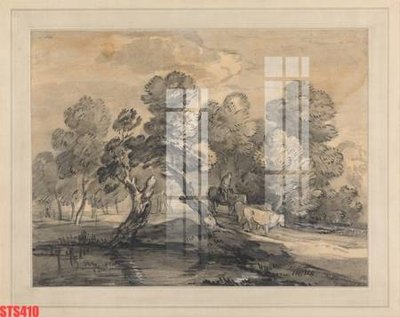 File gốc Tranh sơn dầu phương tây tổng hợp STS410 (trang trí) phòng làm việc