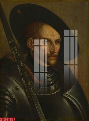 File gốc Tranh sơn dầu phương tây tổng hợp STS41187 (cho in 3D) độc đáo