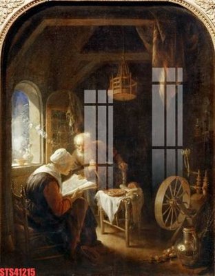 File gốc in ấn Tranh sơn dầu phương tây tổng hợp STS41215 (sẵn sàng tải về)