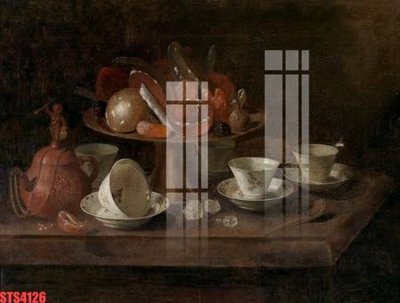 File gốc Tranh sơn dầu phương tây tổng hợp STS4126 (chuẩn màu) cho in offset