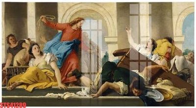 Tải về file gốc Tranh sơn dầu phương tây tổng hợp STS41289 (chuẩn in ấn)