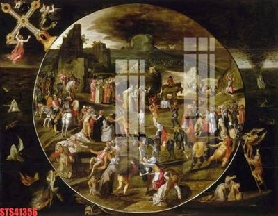 File gốc Tranh sơn dầu phương tây tổng hợp STS41356 (ảnh chi tiết) để in trần