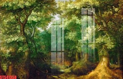 File ảnh Tranh sơn dầu phương tây tổng hợp STS41358 (gốc) in PP, decal