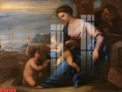 File tranh Tranh sơn dầu phương tây tổng hợp STS41426 (bản gốc) in canvas