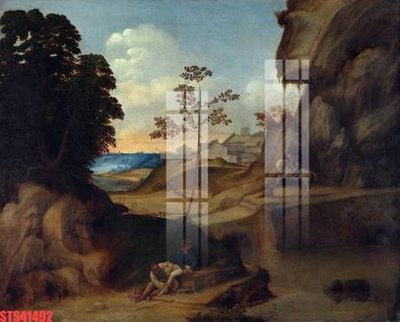 File tranh Tranh sơn dầu phương tây tổng hợp STS41492 (ảnh gốc) cho in ấn kỹ thuật số