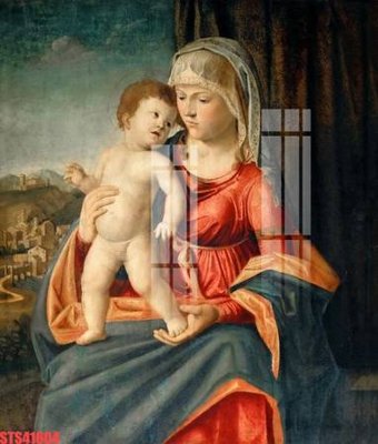 Mua file gốc Tranh sơn dầu phương tây tổng hợp STS41604 (in ấn) tại Filetranh.com