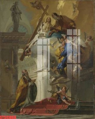 File gốc Tranh sơn dầu phương tây tổng hợp STS41669 (in 3D) cho trang trí