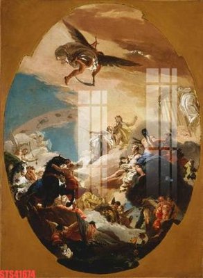 Download file gốc Tranh sơn dầu phương tây tổng hợp STS41674 (in mica) 3D