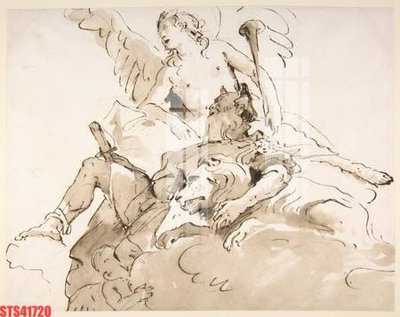 File in trần Tranh sơn dầu phương tây tổng hợp STS41720 (bản gốc 3D) sống động