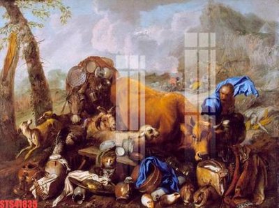 File in ấn cao cấp Tranh sơn dầu phương tây tổng hợp STS41835 (file gốc)