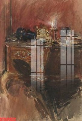 File tranh Tranh sơn dầu phương tây tổng hợp STS41922 (gốc) in backlit film