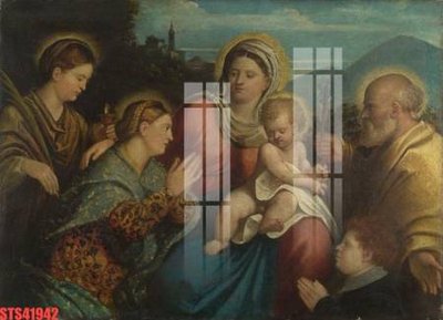 File tranh quảng cáo Tranh sơn dầu phương tây tổng hợp STS41942 (download file gốc)