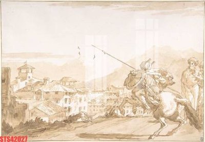 File ảnh Tranh sơn dầu phương tây tổng hợp STS42027 (gốc) cho trang trí nhà hàng