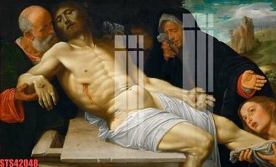 Tải file gốc in lụa Tranh sơn dầu phương tây tổng hợp STS42048 siêu nét