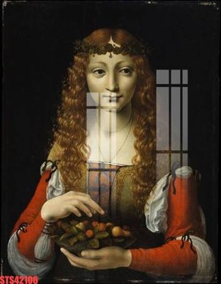 File gốc Tranh sơn dầu phương tây tổng hợp STS42106 (in lụa) cao cấp