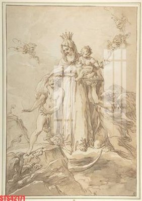 File PSD Tranh sơn dầu phương tây tổng hợp STS42171 (bản gốc) độ phân giải cao