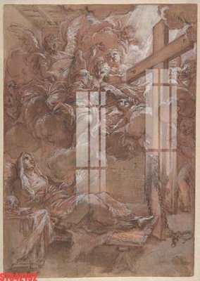 File in ấn Tranh sơn dầu phương tây tổng hợp STS42192 (bản gốc) chất lượng cao