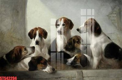 File in trần Tranh sơn dầu phương tây tổng hợp STS42294 (bản gốc 3D) sống động