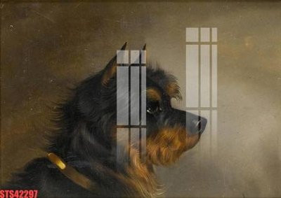 Download file Tranh sơn dầu phương tây tổng hợp STS42297 (gốc) in mica đèn LED