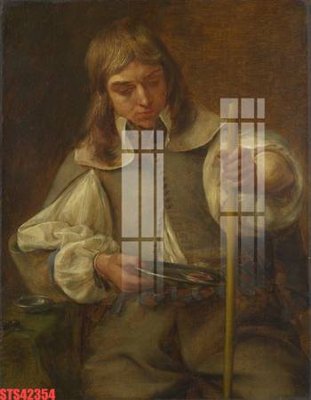 File tranh Tranh sơn dầu phương tây tổng hợp STS42354 (ảnh gốc) in trần 3D