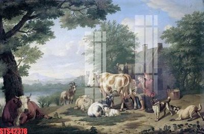 Download file gốc Tranh sơn dầu phương tây tổng hợp STS42378 (in mica) 3D