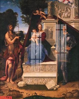 File ảnh Tranh sơn dầu phương tây tổng hợp STS4239 (gốc) in biển hiệu