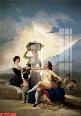 Tải file Tranh sơn dầu phương tây tổng hợp STS42508 (gốc) làm file tranh quảng cáo