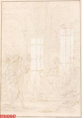 Download file gốc Tranh sơn dầu phương tây tổng hợp STS42647 (in mica) logo