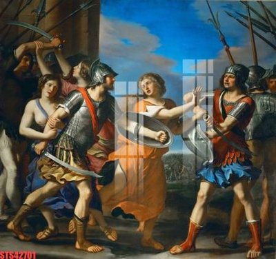 File in mica Tranh sơn dầu phương tây tổng hợp STS42701 (bản gốc) sắc sảo