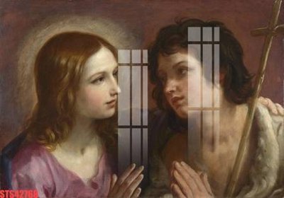 File tranh Tranh sơn dầu phương tây tổng hợp STS42768 (file gốc) chủ đề phong thủy