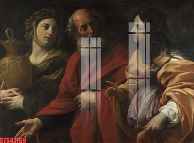 Tải file Tranh sơn dầu phương tây tổng hợp STS42769 (gốc) chủ đề tôn giáo