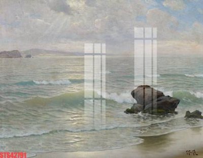 File tranh Tranh sơn dầu phương tây tổng hợp STS42791 (gốc) in film