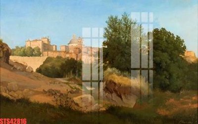 File PSD Tranh sơn dầu phương tây tổng hợp STS42816 (bản gốc) chất lượng nhất