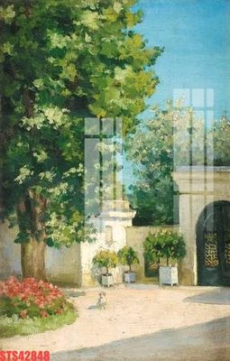 File ảnh Tranh sơn dầu phương tây tổng hợp STS42848 (gốc) trang trí khách sạn