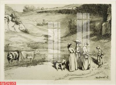 File PSD Tranh sơn dầu phương tây tổng hợp STS42853 (gốc) tách lớp chi tiết