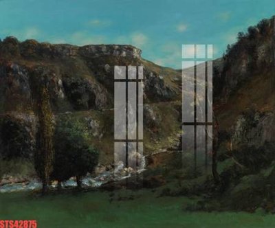 File in ấn cao cấp Tranh sơn dầu phương tây tổng hợp STS42875 (file gốc)