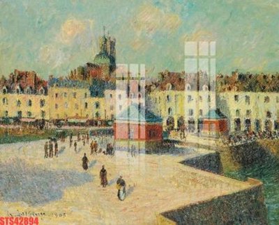 Mua file gốc Tranh sơn dầu phương tây tổng hợp STS42894 (PSD) tại Filetranh.com