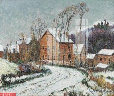 File in lụa Tranh sơn dầu phương tây tổng hợp STS42908 (hoa văn) Tranh sơn dầu phương tây tổng hợp STS42908