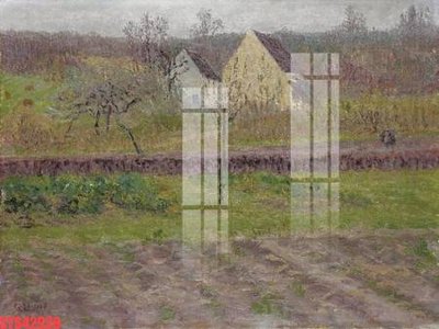 File tranh gốc in trần nhà Tranh sơn dầu phương tây tổng hợp STS42928 3D