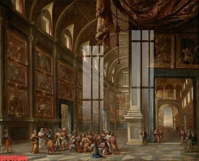 File gốc Tranh sơn dầu phương tây tổng hợp STS43044 (in tráng gương) hiện đại