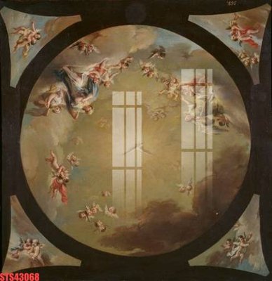 Ảnh mô tả file gốc in mica Tranh sơn dầu phương tây tổng hợp STS43068