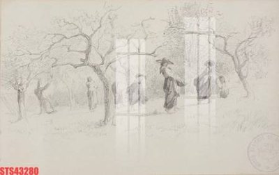 Download file gốc Tranh sơn dầu phương tây tổng hợp STS43280 (in lụa) cao cấp