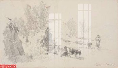 File gốc Tranh sơn dầu phương tây tổng hợp STS43292 (in lụa) cao cấp