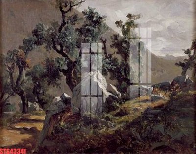 File ảnh Tranh sơn dầu phương tây tổng hợp STS43341 (gốc) in biển hiệu