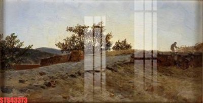 Download file gốc Tranh sơn dầu phương tây tổng hợp STS43373 (in lụa) hoa lá