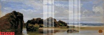 File gốc Tranh sơn dầu phương tây tổng hợp STS43383 (chủ đề hiện đại) trang trí