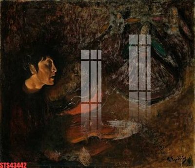 File tranh gốc PSD Tranh sơn dầu phương tây tổng hợp STS43442 còn nguyên layer