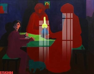 File gốc Tranh sơn dầu phương tây tổng hợp STS43464 (ảnh chi tiết) để in lụa