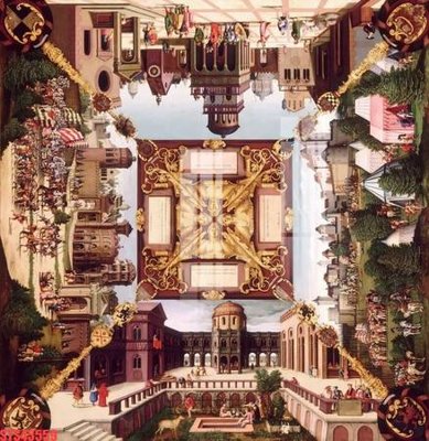 File gốc Tranh sơn dầu phương tây tổng hợp STS43559 (thiết kế) cho in ấn