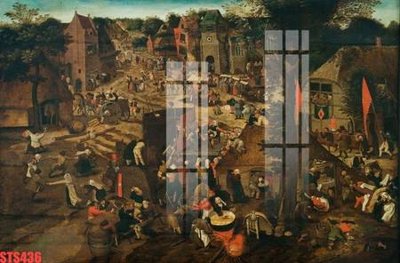 File ảnh gốc Tranh sơn dầu phương tây tổng hợp STS436 (chuyên in mica)